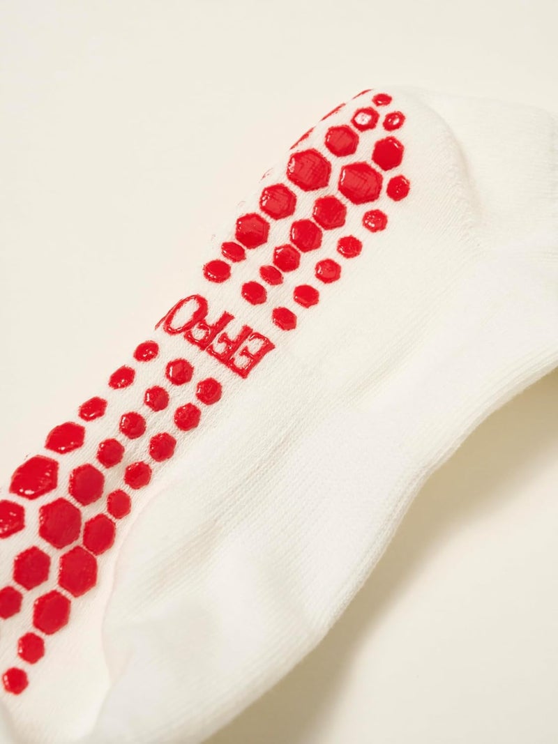Shapes Studio Crew Half Calf Grip Socks, Cutest Fruits Pilates Socks, Ruffle socks, Non-Slip, Barre Yoga Fitness - Image 3